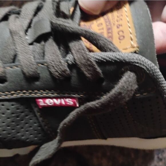 Levi's Dark Gray Sneakers with White Sole - Picture 10 of 10